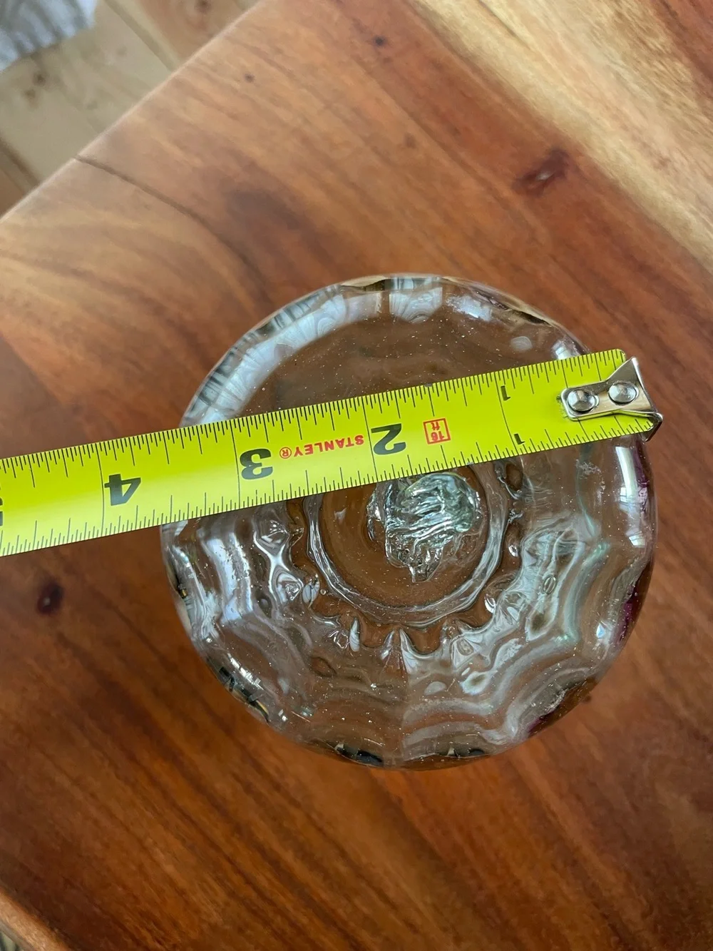 Like New Pottery Barn Recycled Glass Pumpkin Cloche Small - Fall Decor